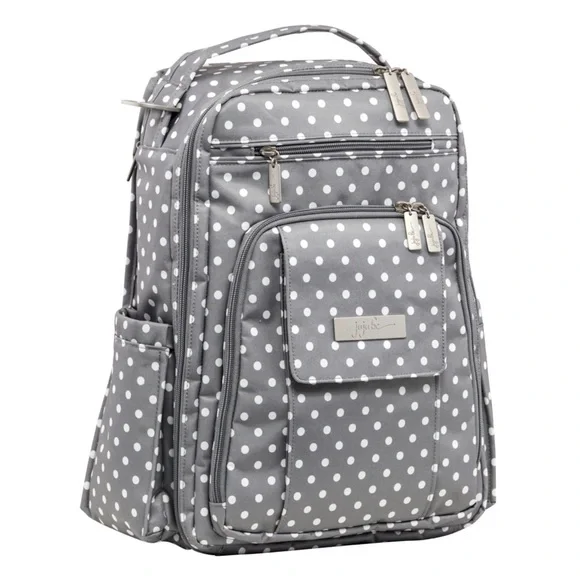 Ju-Ju-Be Gray Polka Dot Baby Bag - Picture 2 of 13